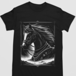 Camiseta Horse- Preta