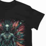 Camiseta Extraterrestre- Preta