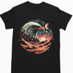 Camiseta Eagle Sun- Preta