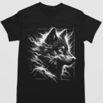 Camiseta Dark Wolf- Preta