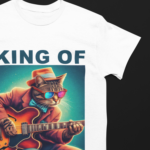 Camiseta King of Blues- Branca