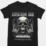 Camiseta Caveira Dream 80 - Preta