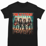 Camiseta The Kittens - Preta