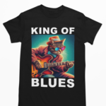 Camiseta King of Blues - Preta