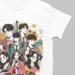 Camiseta Teenage South Korean Drama Dorama- Branca