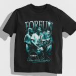 Camiseta OVERSIZED Forfun Tour Nós Eu Fui- Preta