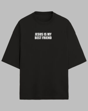 Camiseta OVERSIZED Jesus is my best friend