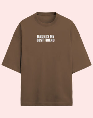 Camiseta OVERSIZED Jesus is my best friend