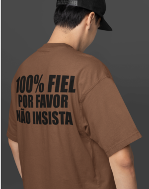 Camiseta OVERSIZED Namorado (a) 100% Fiel