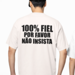 Camiseta OVERSIZED Namorado (a) 100% Fiel