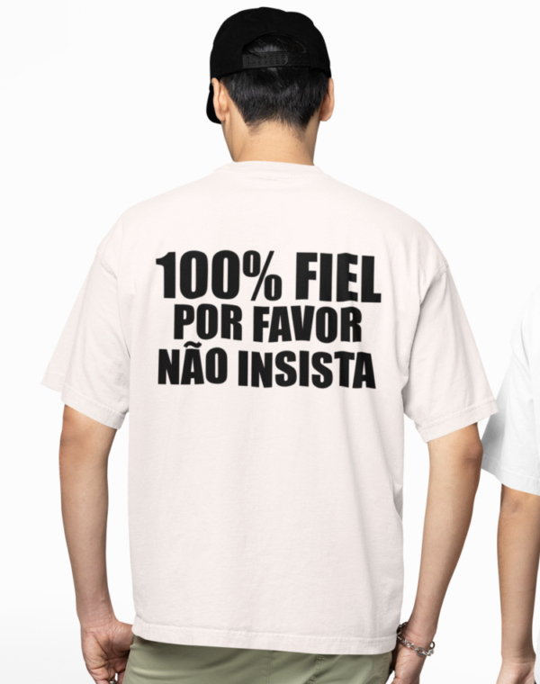 Camiseta OVERSIZED Namorado (a) 100% Fiel