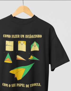 Camiseta OVERSIZED Papel de trouxa