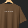 Camiseta OVERSIZED Calma, fogo no rabo! - Imagem 2