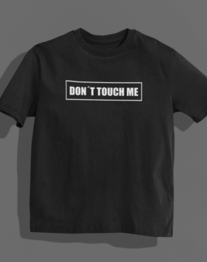 Camiseta OVERSIZED Don´t touch me