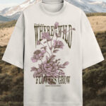 Camiseta Nature Wild Flowers OVERSIZED PREMIUM