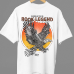 Camiseta Rock Legend World Tour OVERSIZED PREMIUM